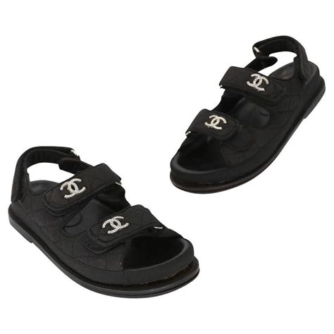 sandales chanel pas cher|Chanel sandals men.